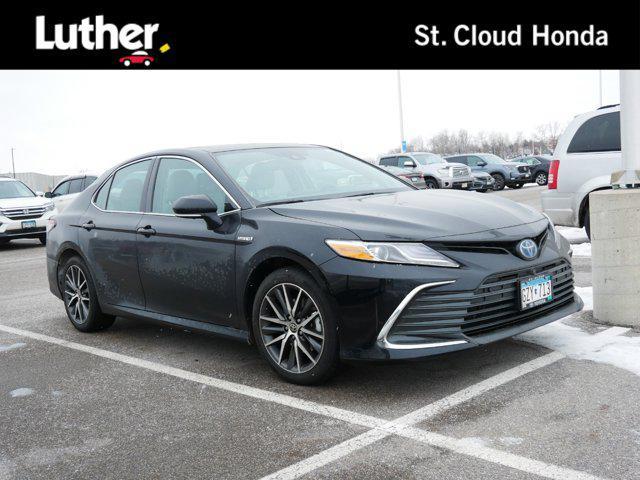 used 2021 Toyota Camry Hybrid car, priced at $29,997