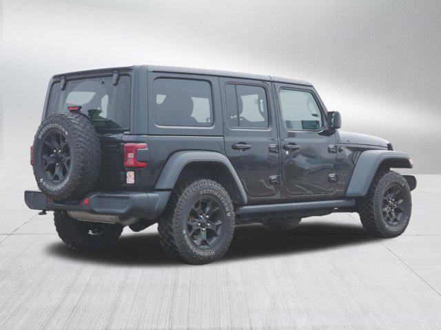 used 2021 Jeep Wrangler car, priced at $30,247