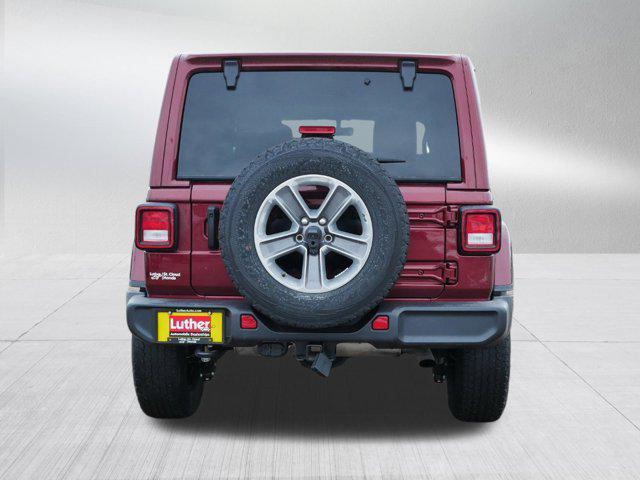 used 2022 Jeep Wrangler Unlimited car, priced at $34,747