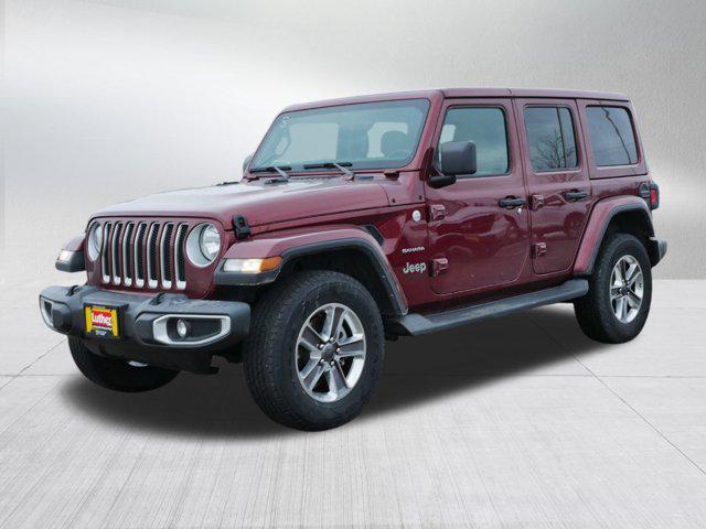 used 2022 Jeep Wrangler Unlimited car, priced at $34,747