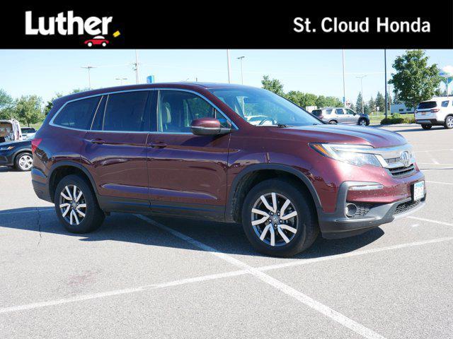 used 2021 Honda Pilot car, priced at $26,997