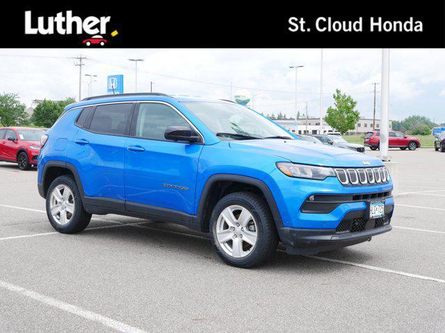used 2022 Jeep Compass car, priced at $22,247