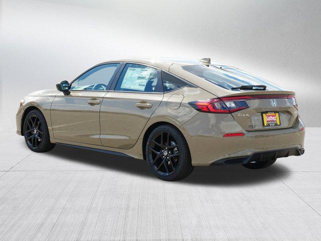 new 2025 Honda Civic car, priced at $29,055