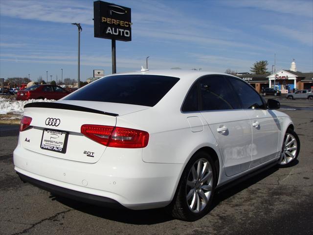 used 2013 Audi A4 car, priced at $13,999