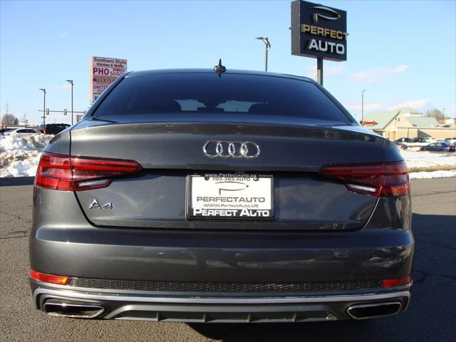 used 2019 Audi A4 car, priced at $15,333