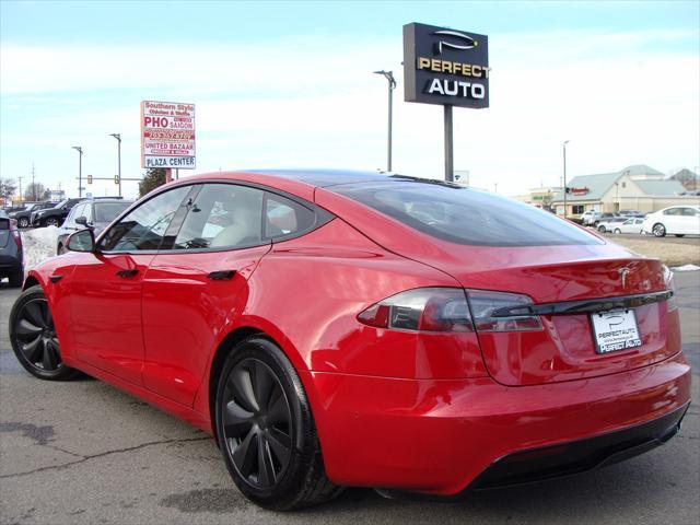 used 2021 Tesla Model S car, priced at $35,777