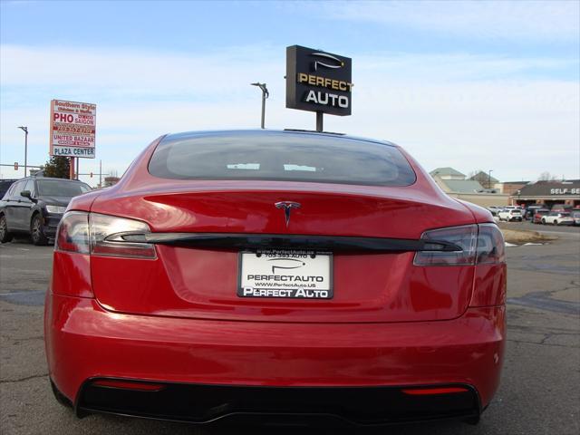 used 2021 Tesla Model S car, priced at $35,777