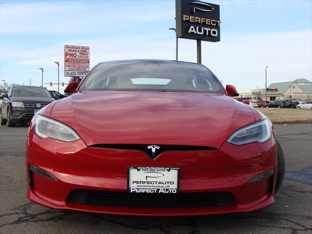 used 2021 Tesla Model S car, priced at $35,777