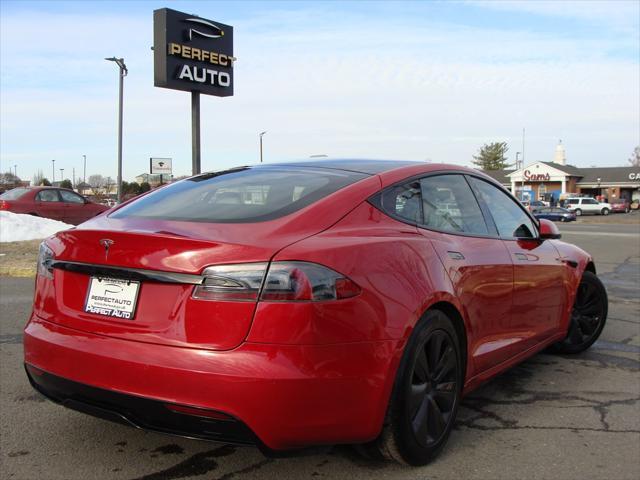 used 2021 Tesla Model S car, priced at $35,777