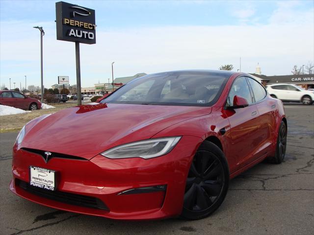 used 2021 Tesla Model S car, priced at $35,777