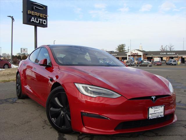 used 2021 Tesla Model S car, priced at $35,777