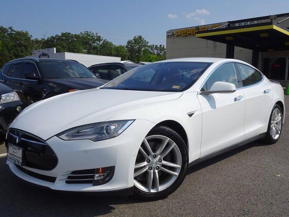 used 2014 Tesla Model S car, priced at $16,888