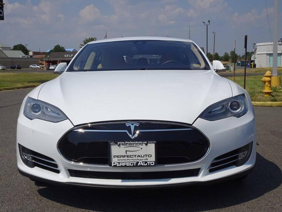 used 2014 Tesla Model S car, priced at $16,888