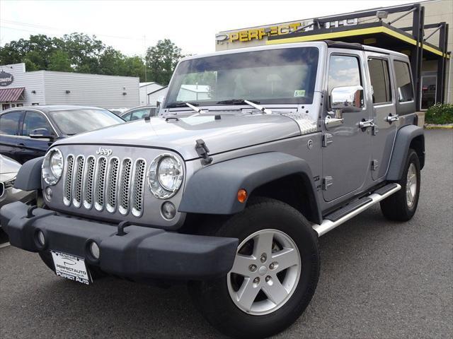 used 2017 Jeep Wrangler Unlimited car, priced at $16,899