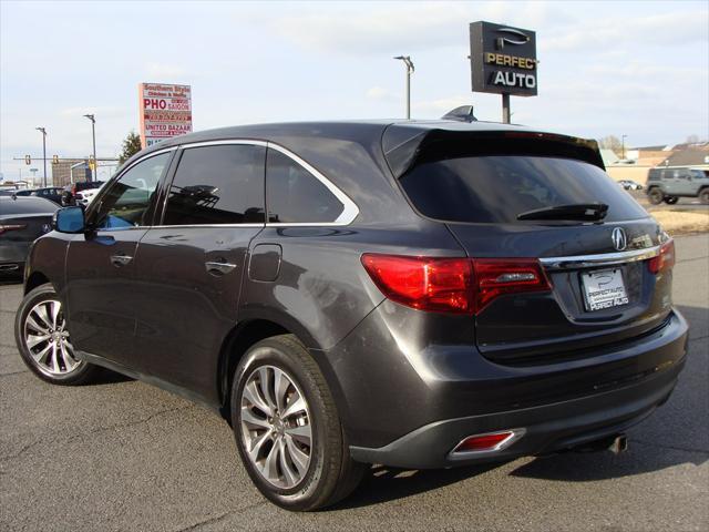 used 2016 Acura MDX car, priced at $16,999