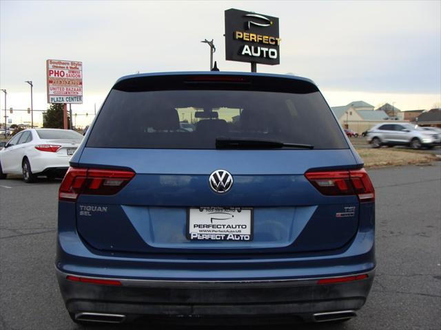 used 2018 Volkswagen Tiguan car, priced at $16,444