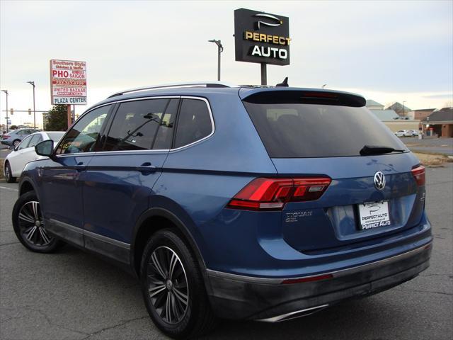 used 2018 Volkswagen Tiguan car, priced at $16,444