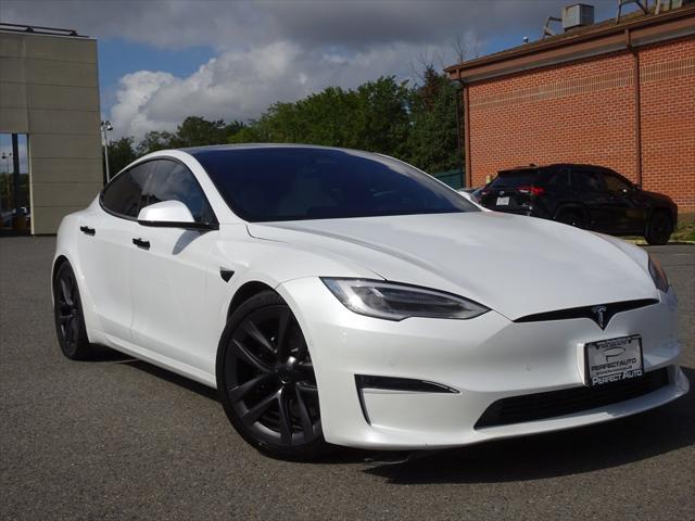 used 2021 Tesla Model S car, priced at $56,888