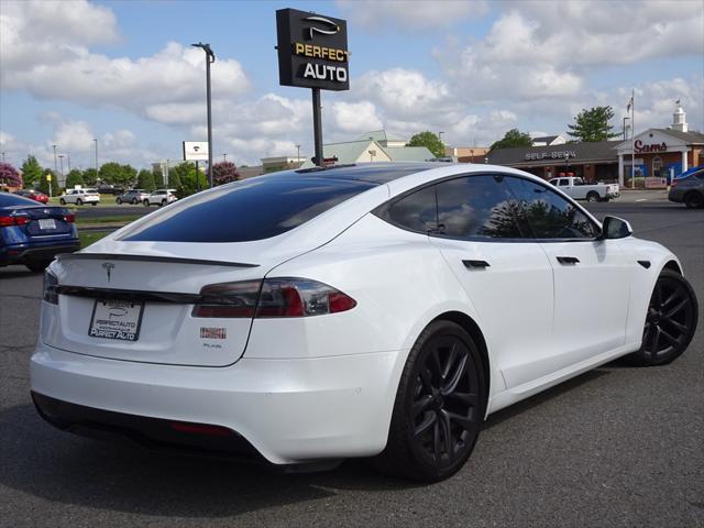 used 2021 Tesla Model S car, priced at $56,888