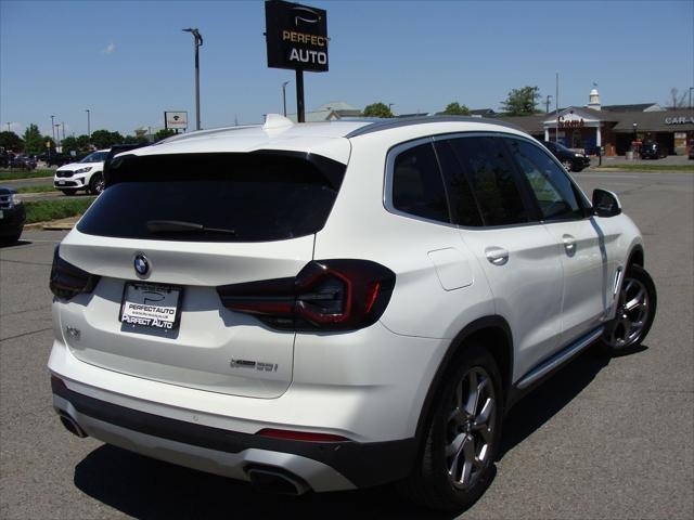 used 2022 BMW X3 car, priced at $37,999