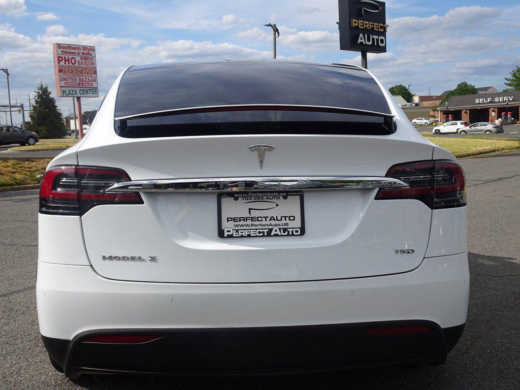 used 2018 Tesla Model X car, priced at $27,999