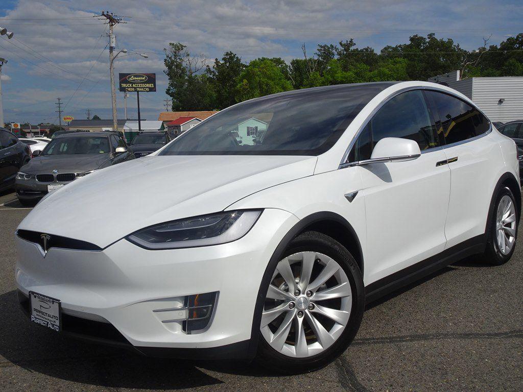 used 2018 Tesla Model X car, priced at $27,999