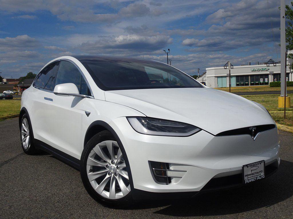 used 2018 Tesla Model X car, priced at $27,999