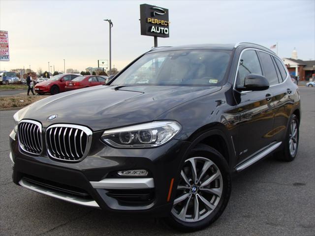 used 2018 BMW X3 car, priced at $19,555