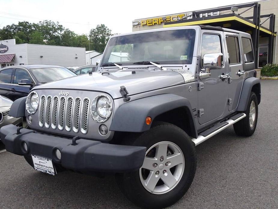 used 2017 Jeep Wrangler Unlimited car, priced at $16,888