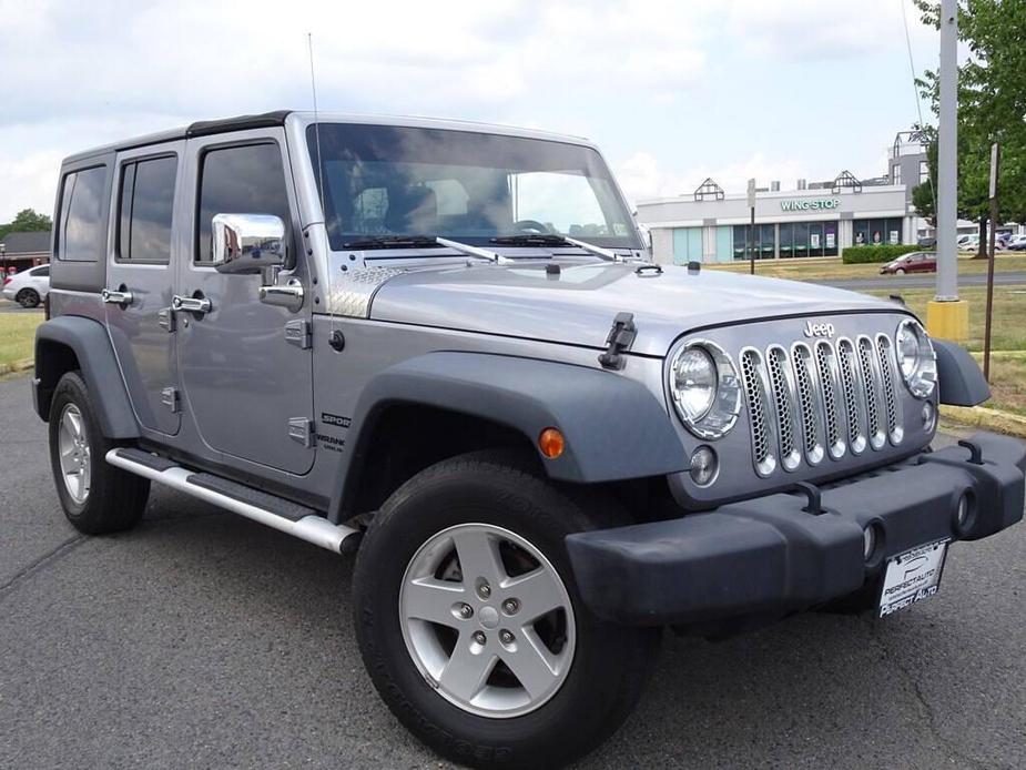 used 2017 Jeep Wrangler Unlimited car, priced at $17,777