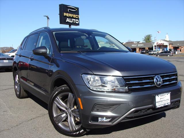 used 2021 Volkswagen Tiguan car, priced at $25,444