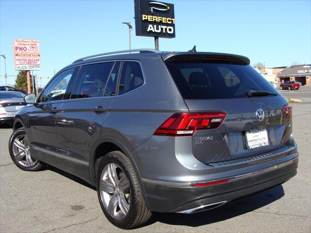 used 2021 Volkswagen Tiguan car, priced at $25,444