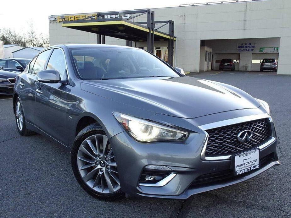 used 2018 INFINITI Q50 car, priced at $18,777