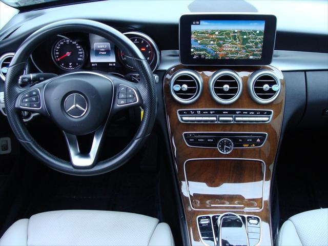 used 2015 Mercedes-Benz C-Class car, priced at $14,999