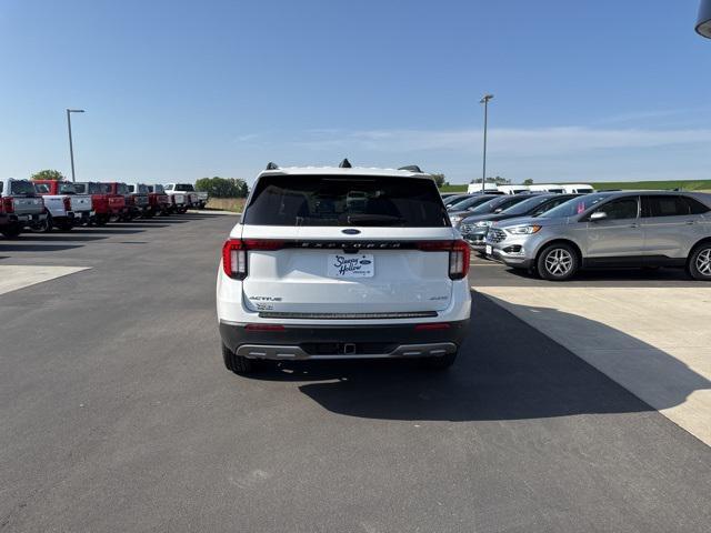 new 2025 Ford Explorer car, priced at $45,596