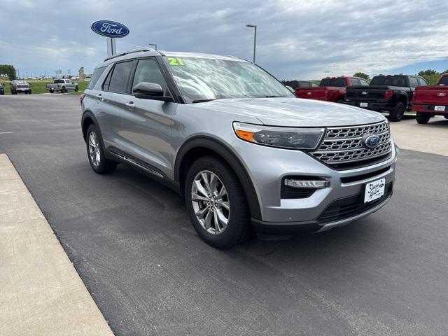 used 2021 Ford Explorer car, priced at $28,991