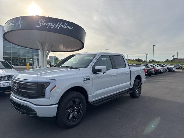 new 2025 Ford F-150 Lightning car, priced at $77,755