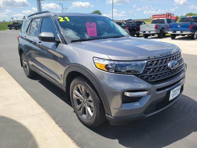 used 2021 Ford Explorer car, priced at $32,991