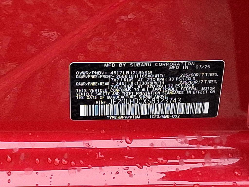 new 2025 Subaru Crosstrek car, priced at $29,965