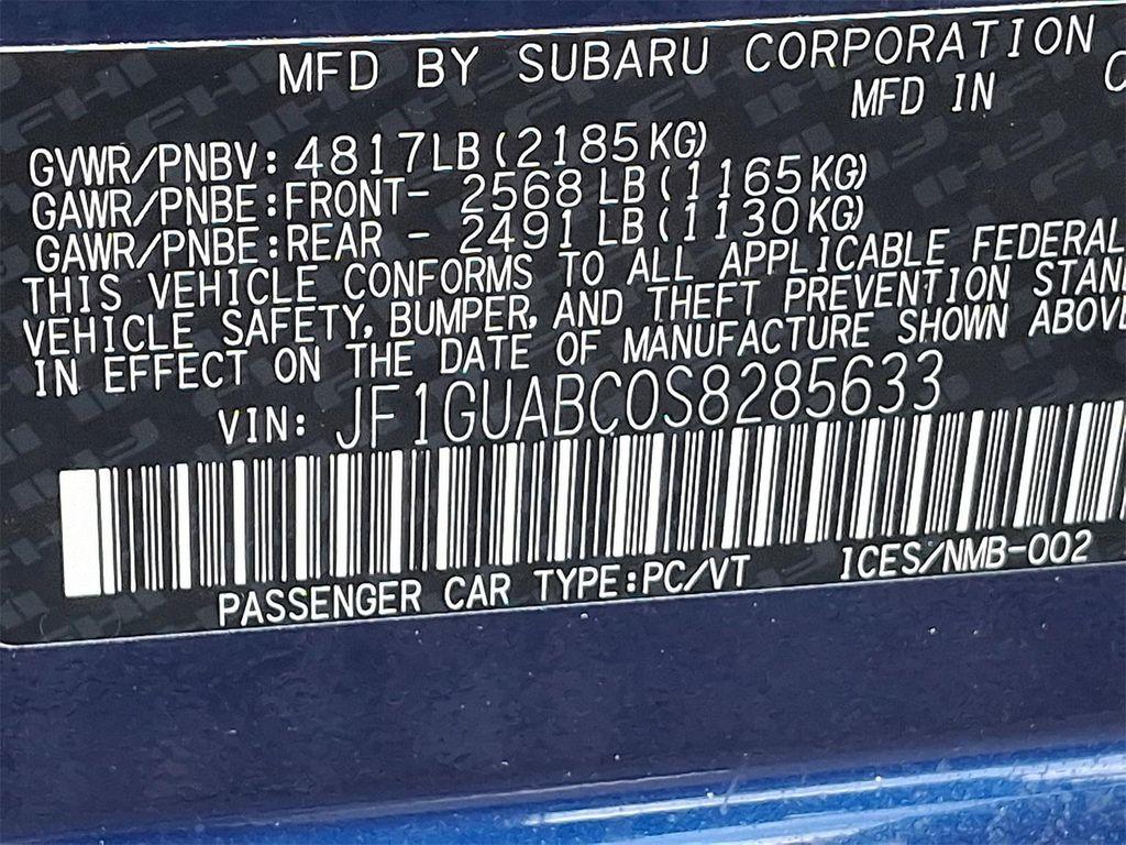 new 2025 Subaru Impreza car, priced at $25,776