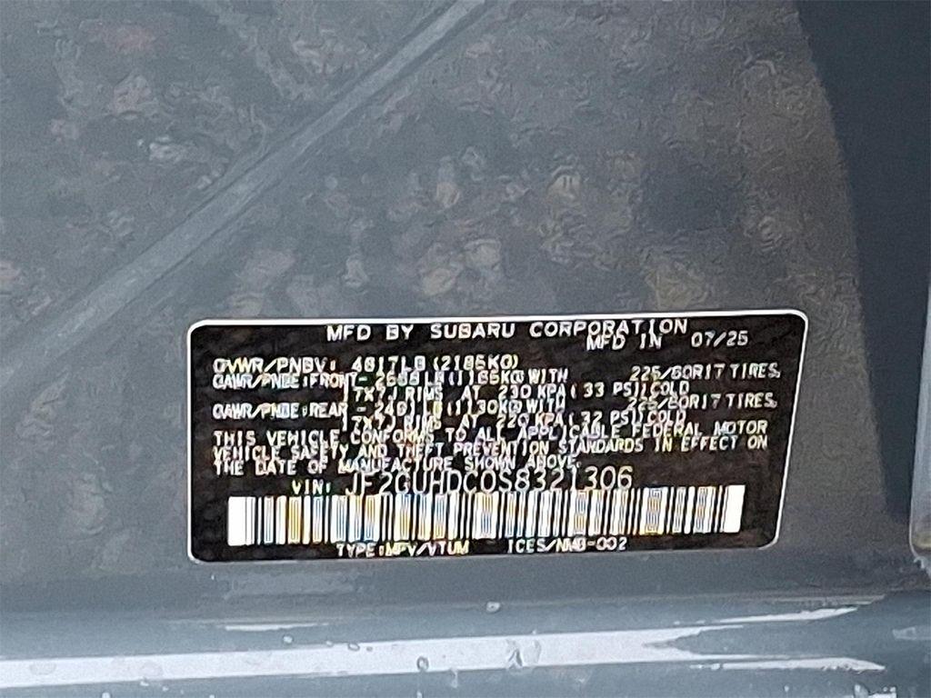 new 2025 Subaru Crosstrek car, priced at $30,484