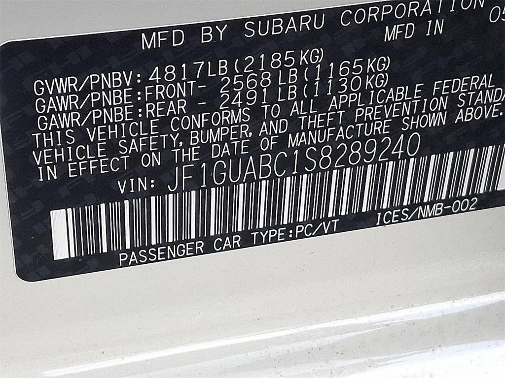 new 2025 Subaru Impreza car, priced at $25,109