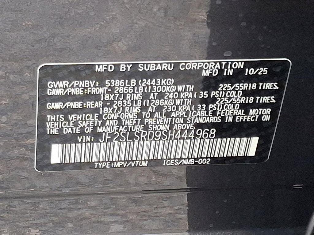 new 2025 Subaru Forester Hybrid car, priced at $40,035