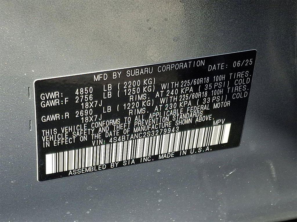 new 2025 Subaru Outback car, priced at $40,939