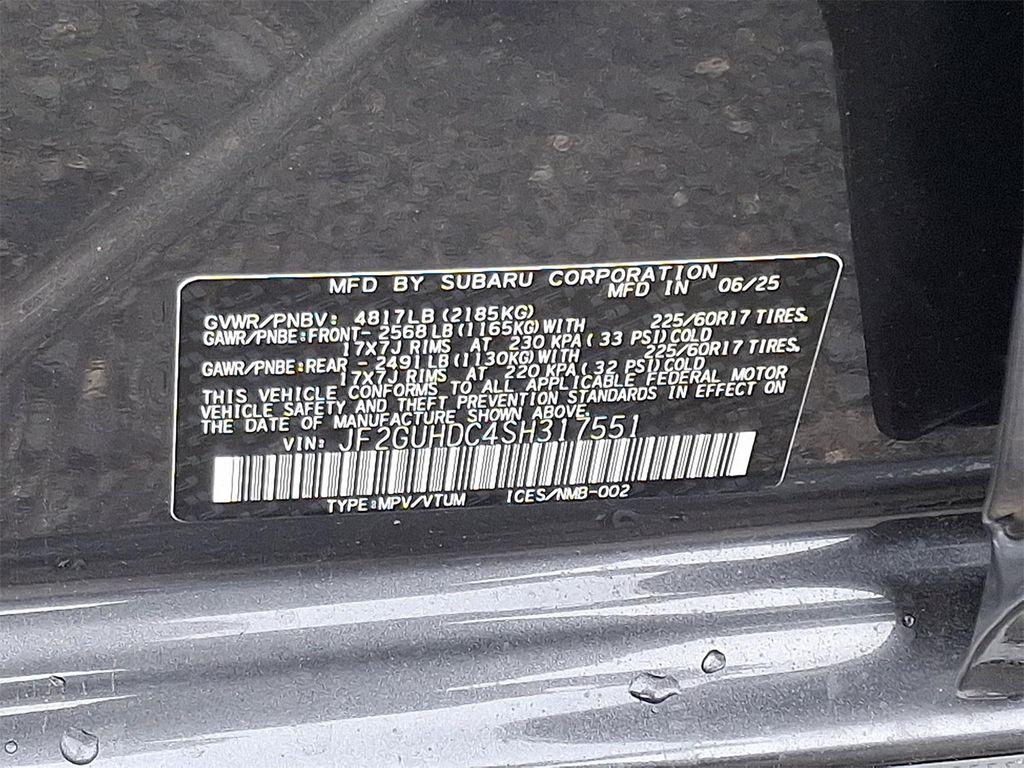 new 2025 Subaru Crosstrek car, priced at $29,965