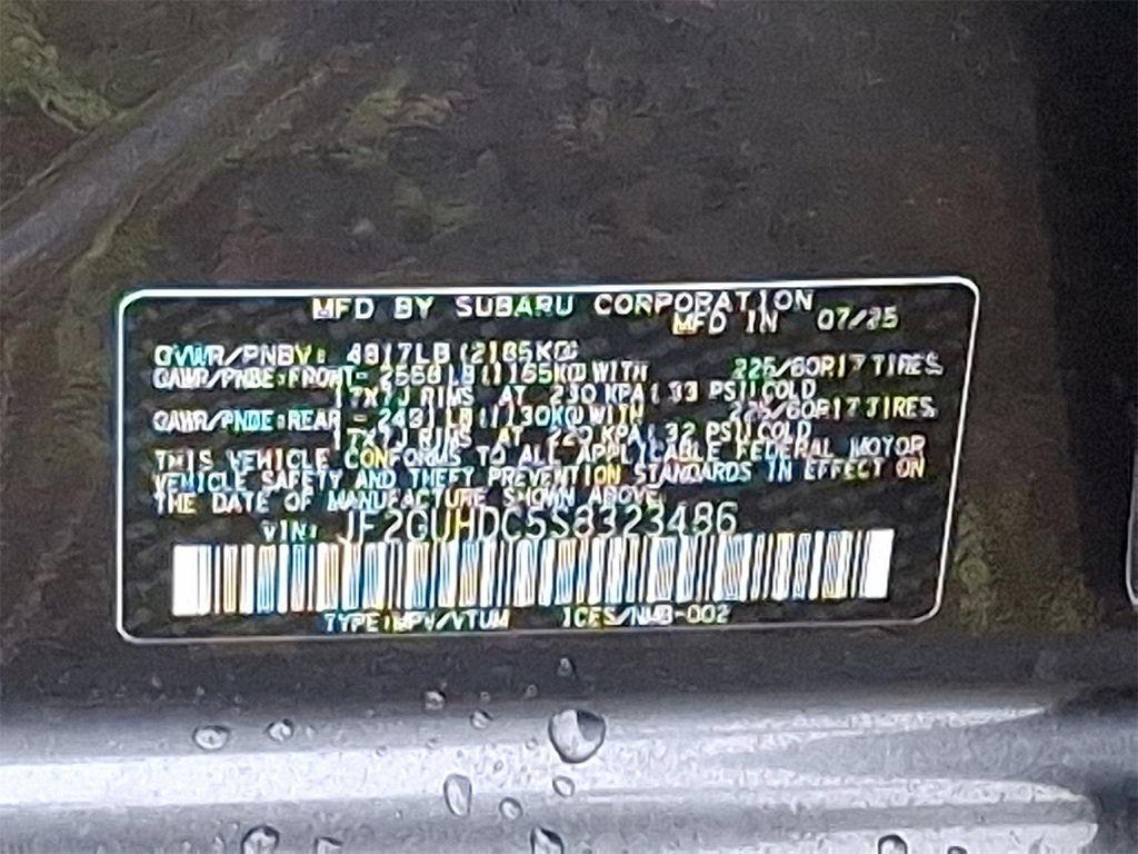 new 2025 Subaru Crosstrek car, priced at $29,965