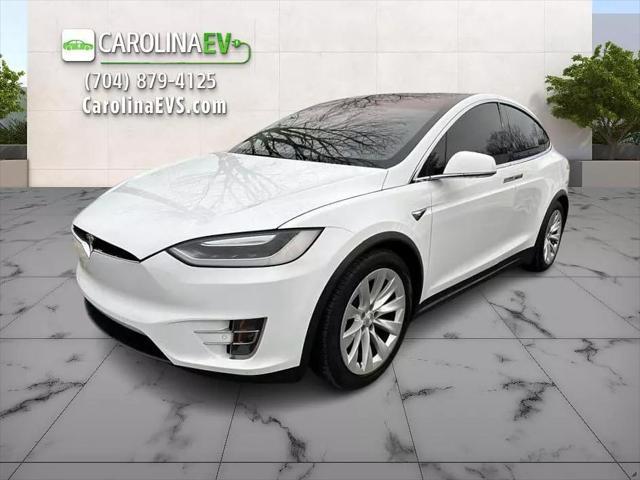 used 2017 Tesla Model X car, priced at $29,750