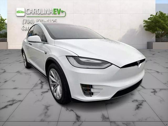 used 2017 Tesla Model X car, priced at $29,750