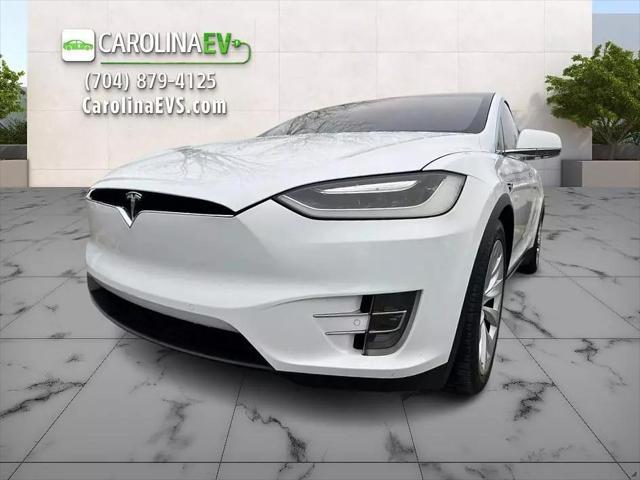 used 2017 Tesla Model X car, priced at $29,750