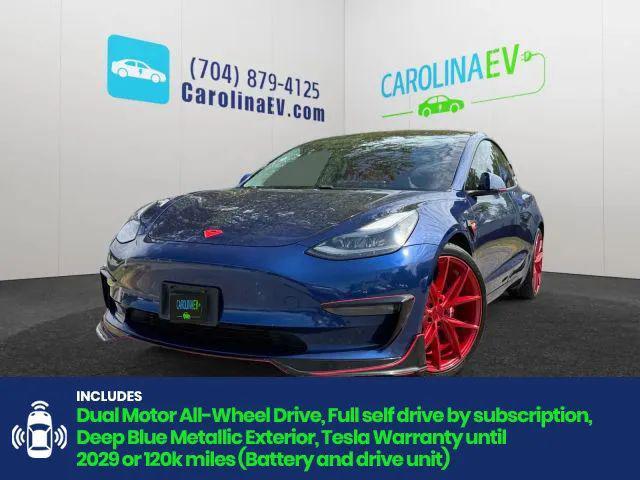used 2021 Tesla Model 3 car, priced at $19,997